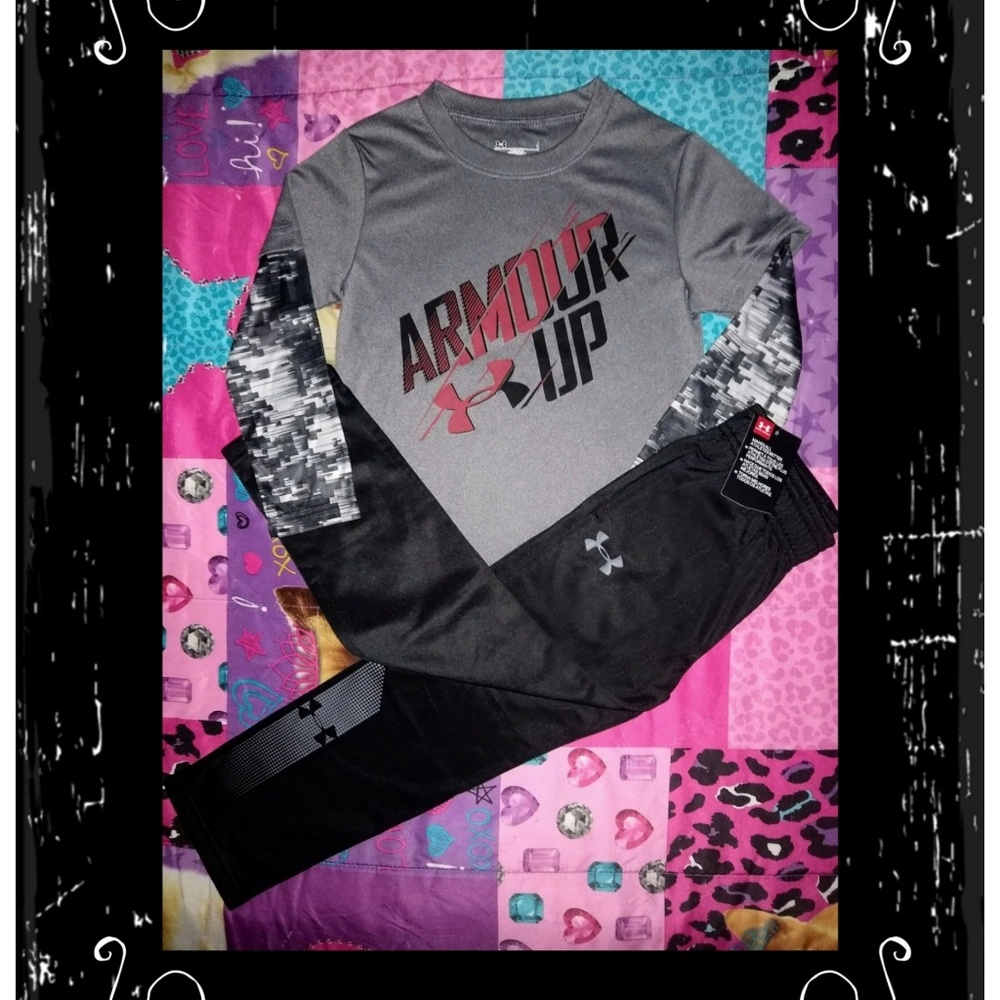 SALE 💜 NWT SIZE 4 UNDER ARMOUR OUTFIT